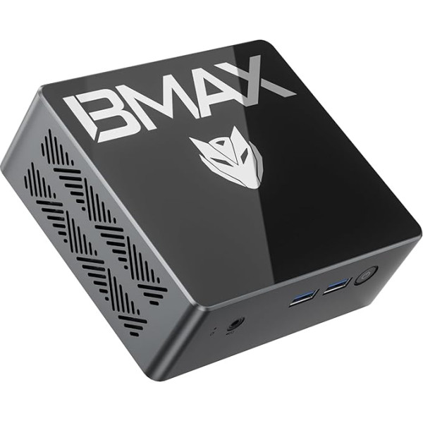 BMAX Mini PC Intel N97 (līdz 3,6 GHz) 16 GB RAM 512 GB M.2 SSD Windows 11 Pro B4Pro Micro Desktop dators ar 4K HDMI/Gigabit Ethernet/WiFi 5/Bluetooth4.2/USB 3.2 birojam Biznesam Mazs dators VESA