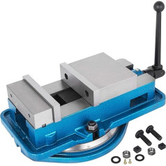 Happybuy Vice Clamp Vice 125mm galda vice 125mm Bench Clamps 140mm metāla profesionālā čuguna vice kolonnu urbt plašas žokļi