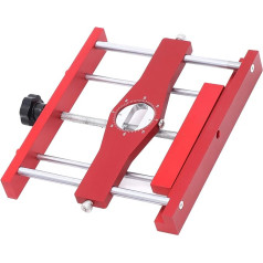 Kokapstrādes caurumu urbšanas pozicionētājs Dowel Cam Jig Set Universal 2-in-1 Guide Finder Support Daudzpusīga urbšana