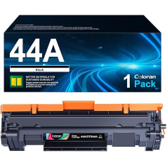 Coloran 44A CF244A Black saderīgs ar HP 44A toneri HP Laserjet Pro MFP M28w Laserjet Pro M15w M15a Laserjet Pro MFP M28a (1 iepakojums, melns)