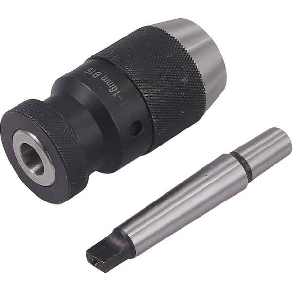 Bohaner 1-16mm pašizspiešanas pašizspiešanas urbjmašīnas urbjmašīnas turētājs MT2-B16 Keyless Lathe MK2