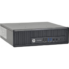 HP EliteDesk 800 G1 USDT datora galddators (atjaunots) Procesors Intel Core i5-4570S, 16 GB RAM atmiņas, 240 GB SSD, VGA video izeja un Display Port, Windows 10 Pro