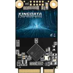 KINGDATA MSATA 1TB SSD SATA III iekšējais cietvielu disks Mini SATA SSD NGFF (1TB, MSATA)