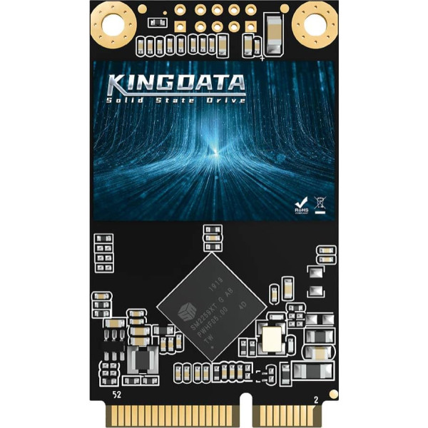 KINGDATA MSATA 1TB SSD SATA III iekšējais cietvielu disks Mini SATA SSD NGFF (1TB, MSATA)