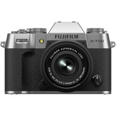 FUJIFILM X-T50 Silver / 15-45 mm komplekts