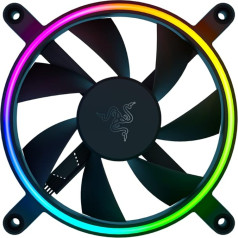 Razer Kunai Chroma - aRGB-PC-Hochleistungslüfter (Leise, leistungsstarke, Bis zu 8 Lüfter anschließen, Unterstützung für PWM-Lüftersteuerung, Razer Chroma) 1 Lüfter - 120MM