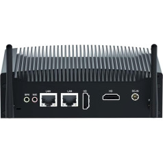 VENOEN ITX industriālais mini dators, bez ventilatora, Core i5 1235U, W 11 Pro, 32GB DDR5 RAM, 1TB SSD, Dual HD, 2 displeji, RS232 COM, RJ45 LAN, Mini PCI E, Wifi/4G modulis, BT, SIM slots, WOL, automātiska ieslēgšanās