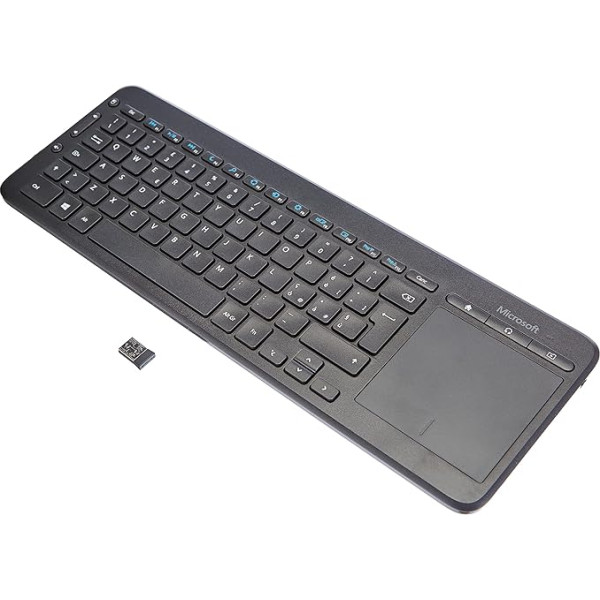 Microsoft All-in-One Multivides tastatūra (QWERTY) - Melna