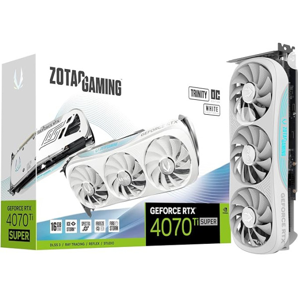 Zotac Geforce RTX 4070 Ti Super Trinity OC White Edition 16 GB