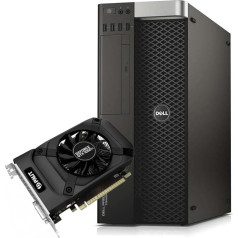 DELL Precision Tower 7810 darbstacija | 2x E5-2620 V3 3,2 GHz | 32 GB | SSD 1 TB + 3 TB | Nvidia GTX 1050Ti 4 GB | Windows 11 Pro (atjaunota)