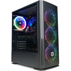 CyberpowerPC Wyvern 1060 Gaming PC - Intel Core i5-9400F, Nvidia GTX 1060 3GB, 16GB RAM, 480GB SSD, 400W 80+ PSU, WLAN, Windows 10, Lite 5