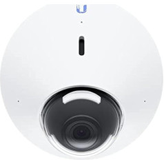 Ubiquiti Networks UniFi Protect G4 Dome kamera UVC-G4-DOME, IP Security, W125935142 (UVC-G4-DOME, IP drošības kamera, iekštelpām un ārpus telpām, vadu, kupols, griesti, balta), daudzkrāsaina, iepakojumā 1 gab.