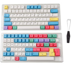 Dye Sublimation taustiņu vāciņi | Cherry profils pielāgotai Merchanical tastatūrai | 139 taustiņi (krīts)