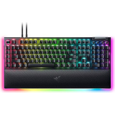 Razer BlackWidow V4 Pro - Mehāniskā spēļu planšete - Dzeltens slēdzis - QWERTY - Zwart (RZ03-04680100-R3M1)