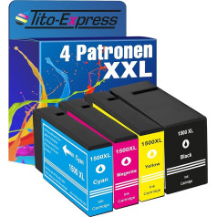 Platinum Series XXL tintes kasetnes saderīgas ar Canon PGI-525/CLI-526 1500 2000 sērijas MB 2050 MB 2300 sērijas MB 2350 MB 2700 sērijas MB 2700 XL MAXIFY MB 2750 MB 2755 MB 2755