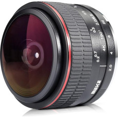 Meike Optics MK 6,5mm f2.0 Fisheye Objektiv Ultra-Weitwinkel für MFT