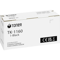 ECHALLENGE TK-1160 Toneris Suderinama su Kyocera TK-1160 Toner Cartridge Black 1T02R90NL0 Suderinama su ECOSYS P2040DN ECOSYS P2040DW ECOSY P2050DN