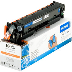 ESMONLINE 1 Compatible Toner 201X (CF401X) Cyan for Laser Devices Tonera kasetne paredzēta HP 201A CF400X CF400A CF401X CF402X CF402X CF403X Color Laserjet Pro MFP M277dw M252dw M277n M277 277dw M274n