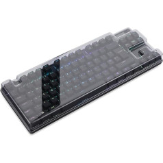 Decksaver SteelSeries Apex Pro TKL (2023) tastatūras sērijas vāciņš - Dūmu pelēks/caurspīdīgs aizsargvāciņš - Ražots Apvienotajā Karalistē - Gamers Choice nepārspējamai aizsardzībai