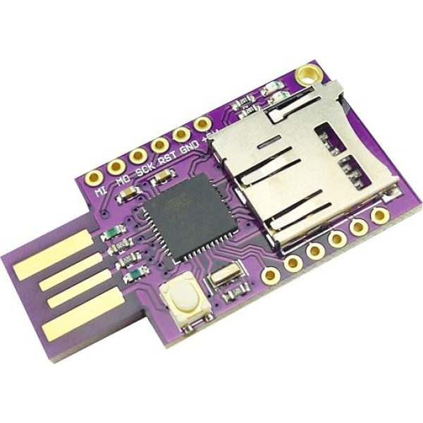 Aihasd TF MicroSD Micro SD kartes slots BadUSB USB virtuālā tastatūra ATMEGA32U4 modulis