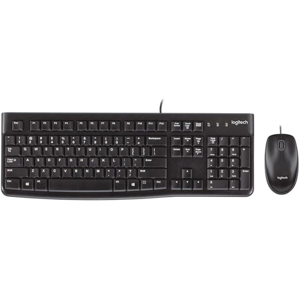 LOGITECH - Ieejas ierīces MK120 - melnas - FRA - EMEA