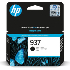 HP 937 melnā oriģinālā tintes kasetne