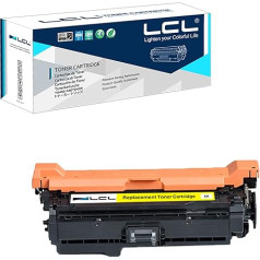 LCL Remanufactured Tonerkartusche CE402A 507A (1 Gelb) Ersatz für HP Laserjet Enterprise 500 color M551 M551N M551DN M551XH M575f M575c M575dn M575dw M570dw