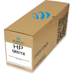 duston Q6511X juoda tonerio kasetė, suderinama su HP Laserjet 2420 2430 2430T 2410 2410 N 2420D 2420DN 2420N 2430DTN 2430TN 2430TN