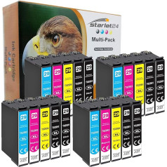 Starlet24 29XL Multipack saderīgs ar Epson 29 29XL 29 XL printera kasetnēm XP-352 XP-342 XP-235 XP-245 XP-332 XP-455 XP-255 XP-355 XP-442 XP-345 XP-452 XP-435 XP-247 XP-255 7 XP-33 7Pack of