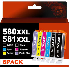 Coloran 580XXL 581XXL High Yield Ink Cartridges