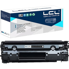 LCL saderīga tonera kasetne 83X 283X CF283X ar augstu ražību (1 melna), kas paredzēta HP Laserjet M126A M126nw M128fn M128fp M128fw HP Laserjet Pro MFP M225dn; HP Laserjet Pro M201dw