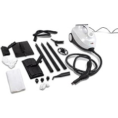 FEIDER FHNV2000 Steam Cleaner 2000 W Pressure 4 Bar with Accessories - Versatile Applications - Cleans in Depth and Removes Wallpaper - External Steam Temperature 107°C - Steam Jet