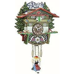 'isdd Kuckulino Black Forest Tu 2024 PQ – Miniature Clock with Quartz Movement and Call of Cucú, Design