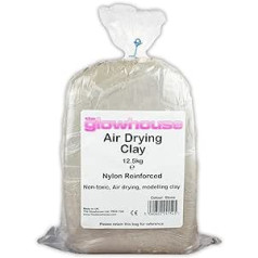 Air Drying Nylon Reinforced Modelling Clay 12.5kg (Stone)