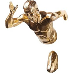 Wall Decoration Sculpture Climber Figure Men Running Sculpture Running Statue Decorative Figure 3D Wall Sculptures Climing Statue Wall Decoration Art Wall Hanging Sculpture Decoration Living Room