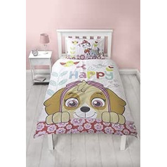 Paw Patrol Square Cushion Red vienvietīga gulta