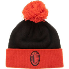 AC Milan Pom Pom cepure 025709-04 / melna / viens izmērs