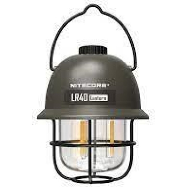 Kempinga lampa lr40 zaļa -100 lūmeni