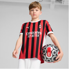 AC Milan 2024/25 Home Replica Jr krekls 774984-01 / sarkans / 164 cm