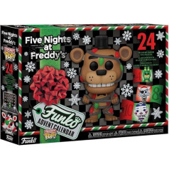 Funko Advent Calendar: Five Nights at Freddy's (FNAF) 2023-24 Tage der Überraschung - Vinyl-Minifigur Zum Sammelns - Mystery Box - Geschenkidee - Feiertage zu Weihnachten