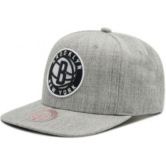 Mitchell & Ness NBA Brooklyn Nets Team Logo High Crown 6 Panel Classic Red Snapback cepure HHSS3272-BNEYYYPPPGYHT / OSFM