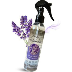 2F® Premium Lavender Spray, viss 1-250 ml spilvenu aerosola, relaksējoša sajūta ķermenim dienā un naktī, ilgnoturīgs tekstila aerosols, labākā lavandas eļļas istabas smarža, miega aerosols, ražots Itālijā