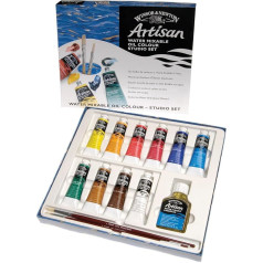 Winsor & Newton 1590252 Artisan водорастворимые масляные краски - Набор масляных красок, высокая концентрация пигмента, хорошая непрозрачность и светос