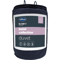 Silentnight Hotel Collection sega divguļamām gultām, mikrošķiedra, 10,5 TOG, balta