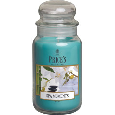 Price's Spa Moments PBJ010684 Liela stikla svece