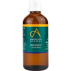 Absolute Aromas Bergamotes ēteriskā eļļa 100 ml - 100 % tīra, dabīga, neatšķaidīta un nekaitīga - izmantojiet ar difuzoru vai aromterapijas maisījumos