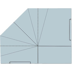 Daudzfunkcionāls uzglabāšanas grozs, daudzfunkcionāls uzglabāšanas grozs, šūšanas lineāls, praktisks akrila maisiņš, quilting šablonu lineāli, akrila šūšanas instrumentu komplekts, viegli lietojams, pārnēsājams mājās