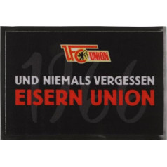 1. FC UNION Berlin Mat 1966 Durvju paklājs melns