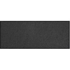 Salonloewe Durvju paklājs 040 x 100 cm Antracīts Durvju paklājs iekštelpās ārā Dirt Trapper Mat Clean Running Carpet