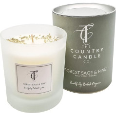 The Country Candle Company Pastels Range Becher - Meža salvija un priede